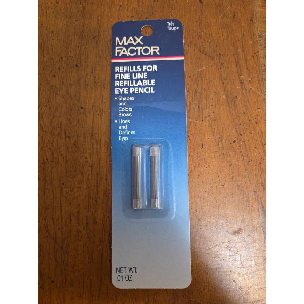 Max Factor Refills for Fine Line Refillable Eye Brow Pencil Tres Taupe New